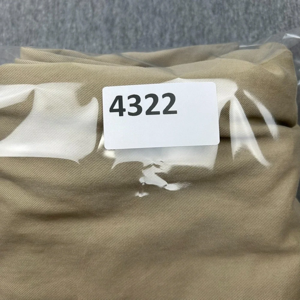 Peter Millar Twill Straight Leg Khaki Chino Pants Mens 38x31 Flat Front‎ Classic